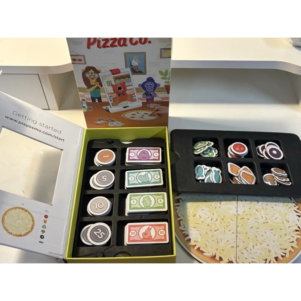 Osmo Pizza Co Game Kit Educational Math Learning Toy TP-OSAP-CC-01 Complete